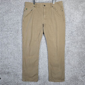 Stio Pants Mens 38 x 30 Brown Rivet Canvas Pants Casual Hiking Stretch